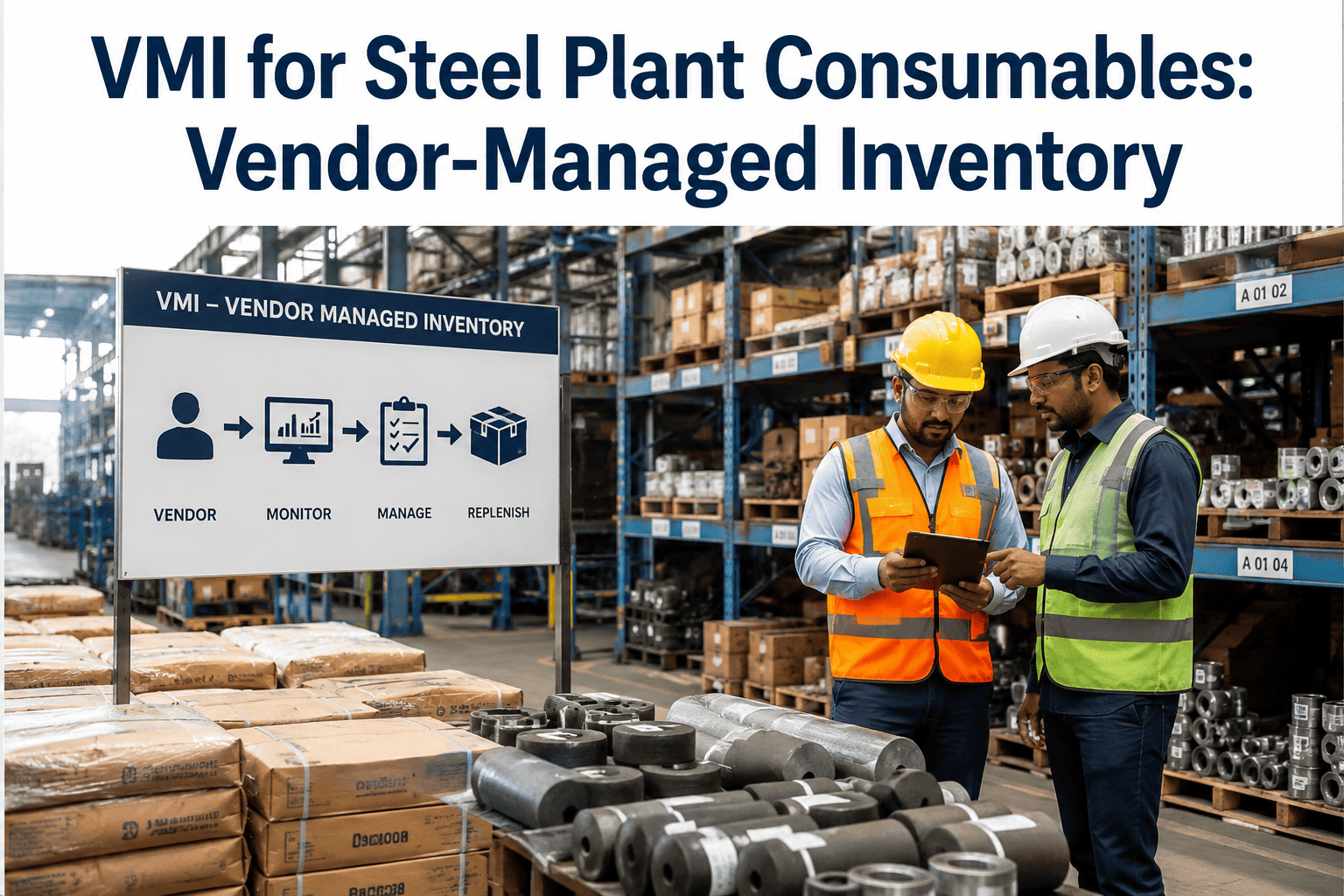 vendor-managed-inventory-vmi-steel-plant-consumables