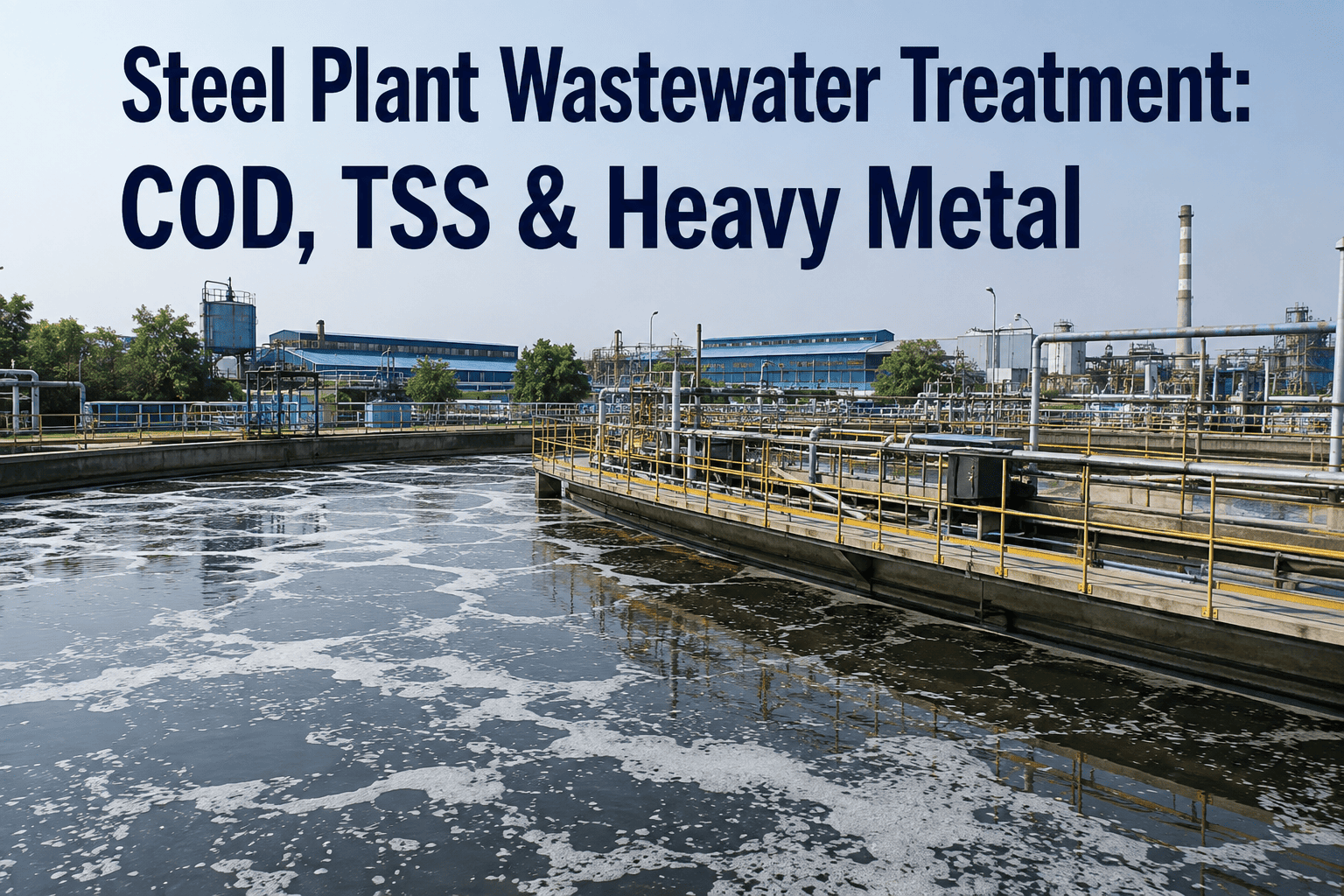 wastewater-treatment-steel-plant-cod-tss-heavy-metal