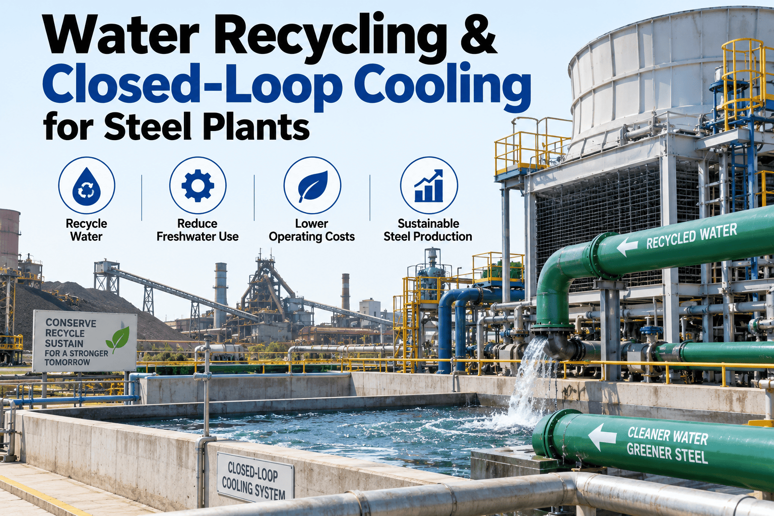water-recycling-closed-loop-cooling-steel-plant