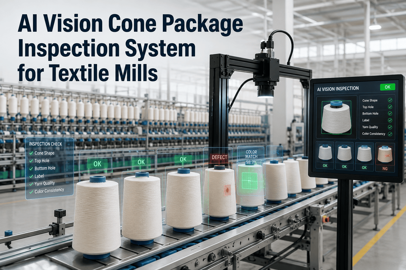 ai-vision-cone-package-inspection-system-for-textile-mills