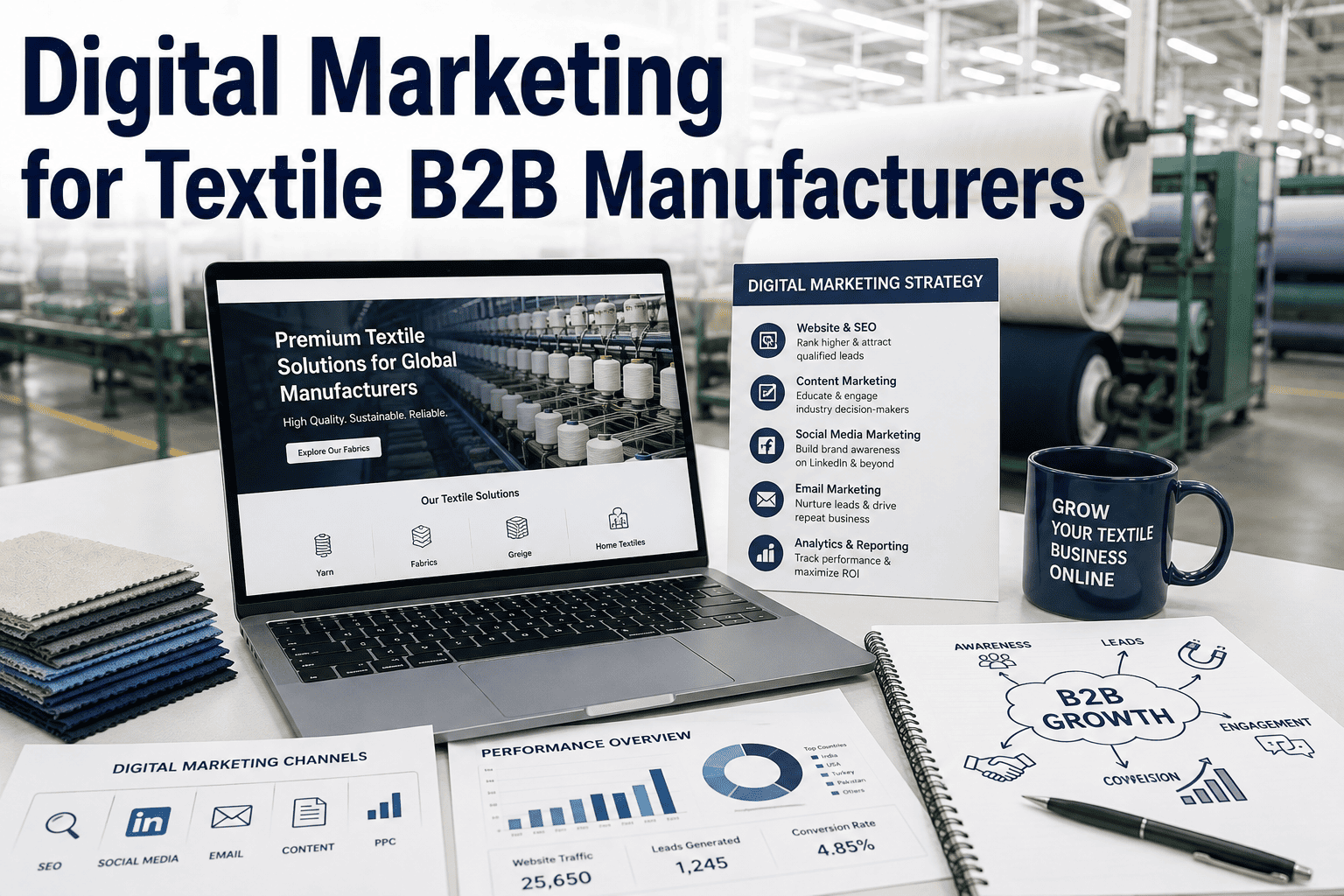 digital-marketing-textile-b2b-manufacturer-strategy