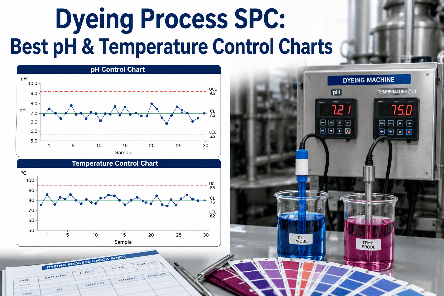 dyeing-process-spc-ph-temperature-time-control-chart