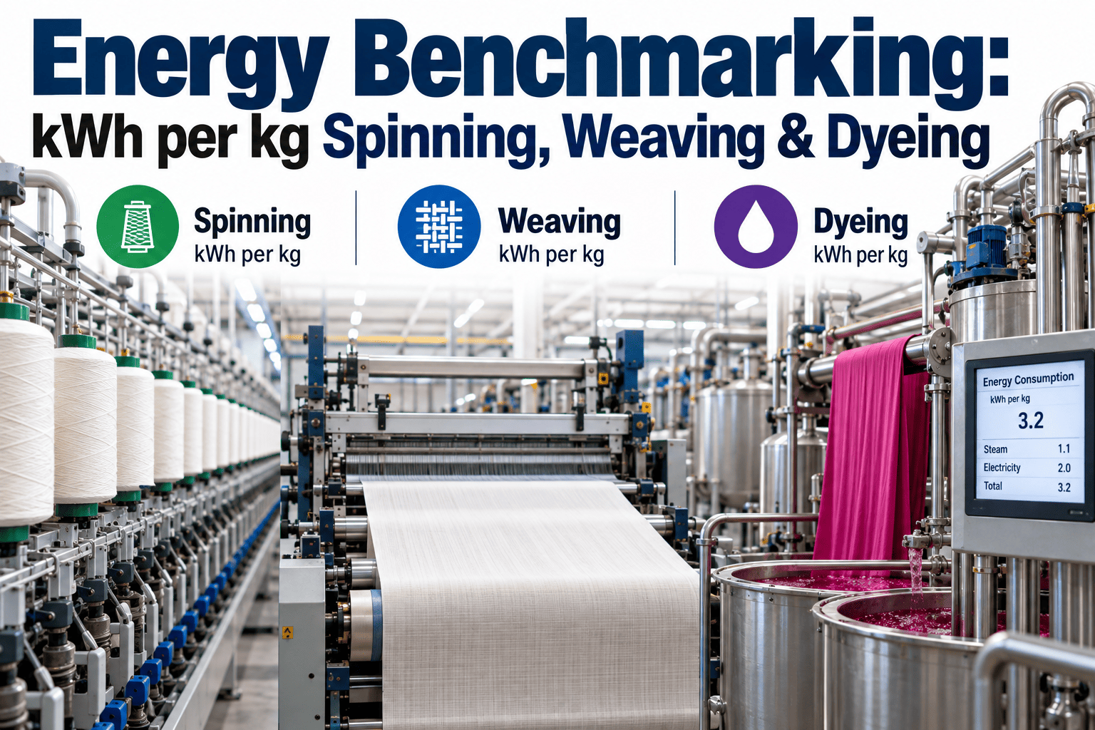 energy-benchmarking-kwh-per-kg-spinning-weaving-dyeing