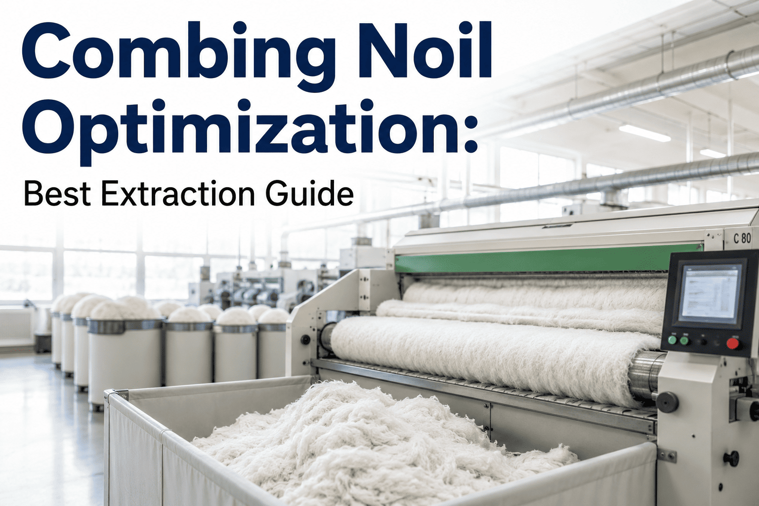 lap-preparation-combing-noil-extraction-optimization