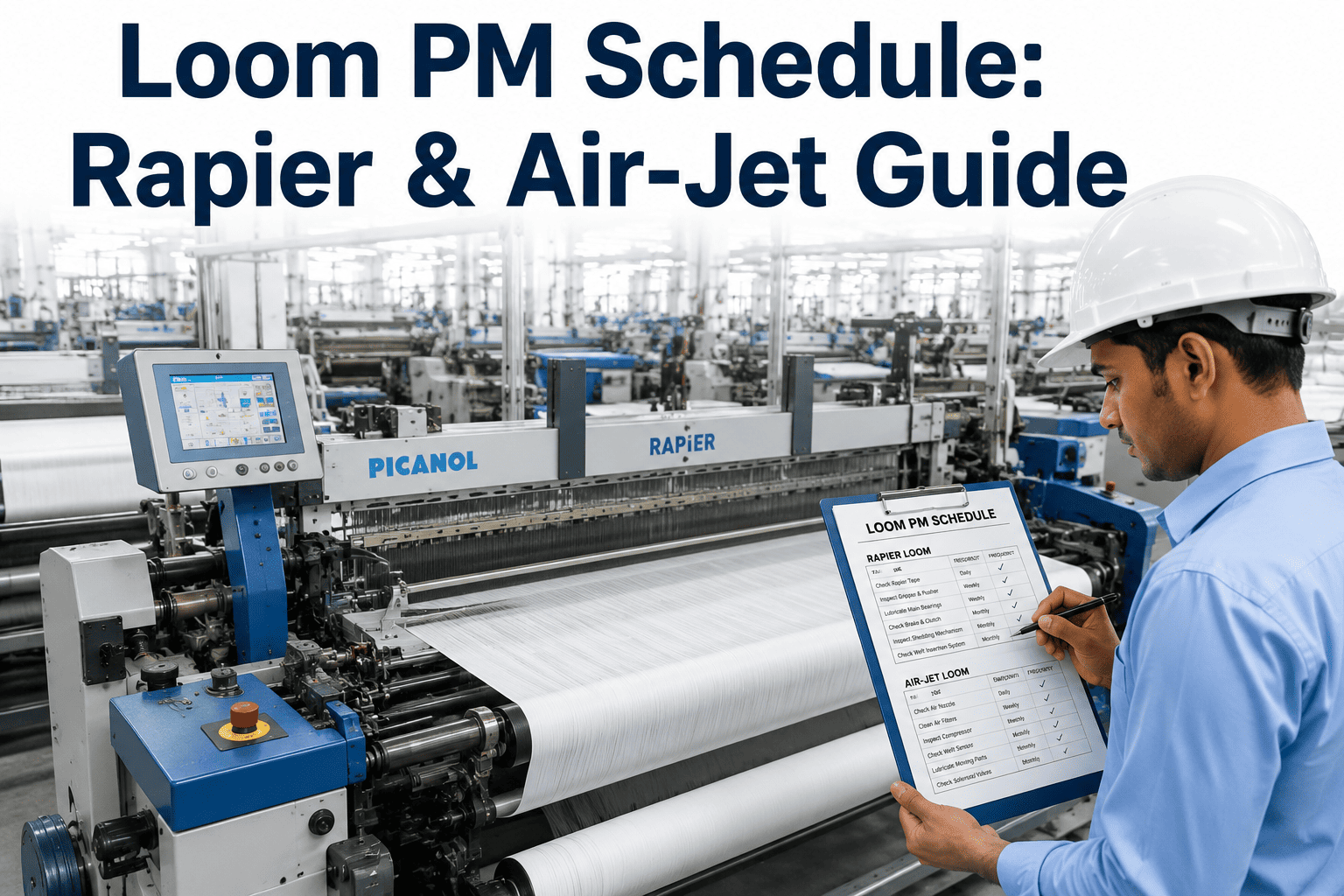 loom-preventive-maintenance-schedule-rapier-air-jet