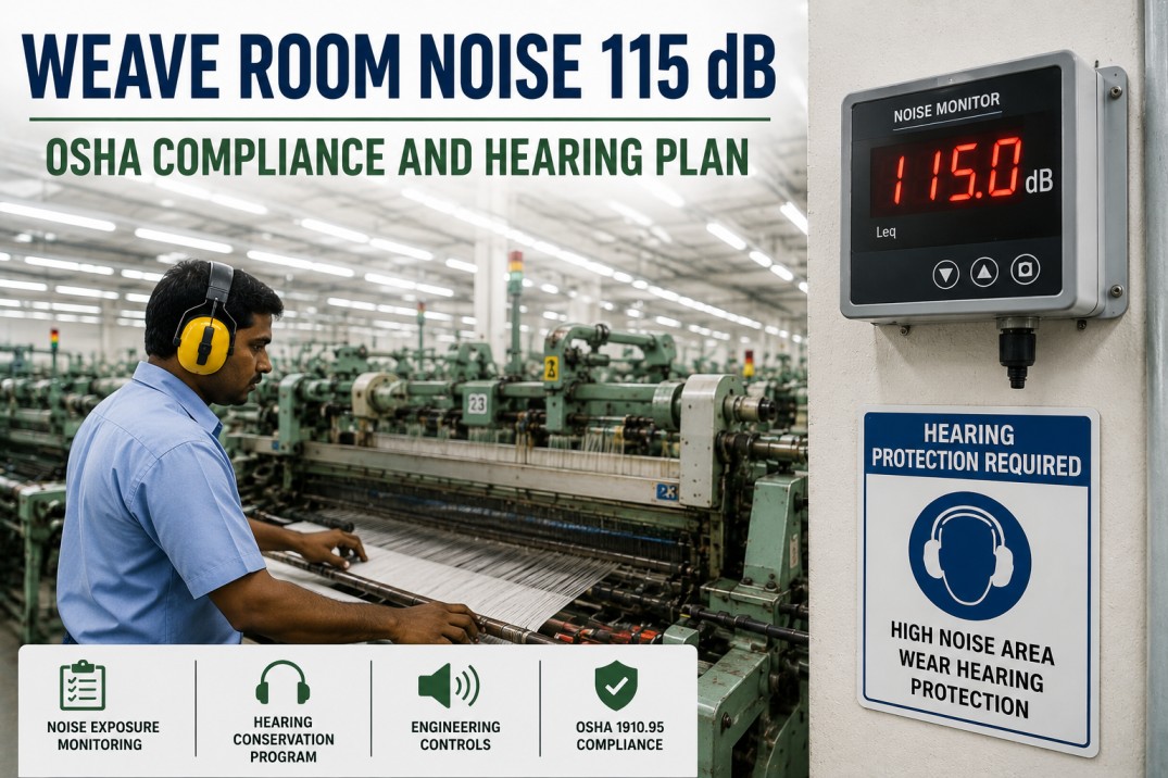 noise-exposure-115-db-weave-room-osha-compliance