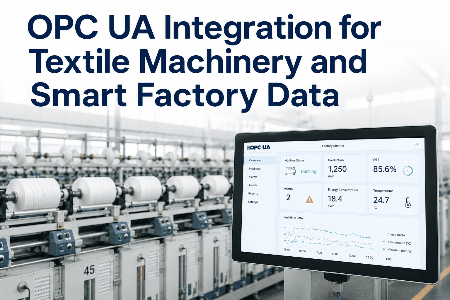 opc-ua-integration-for-textile-machinery-and-smart-factory-data