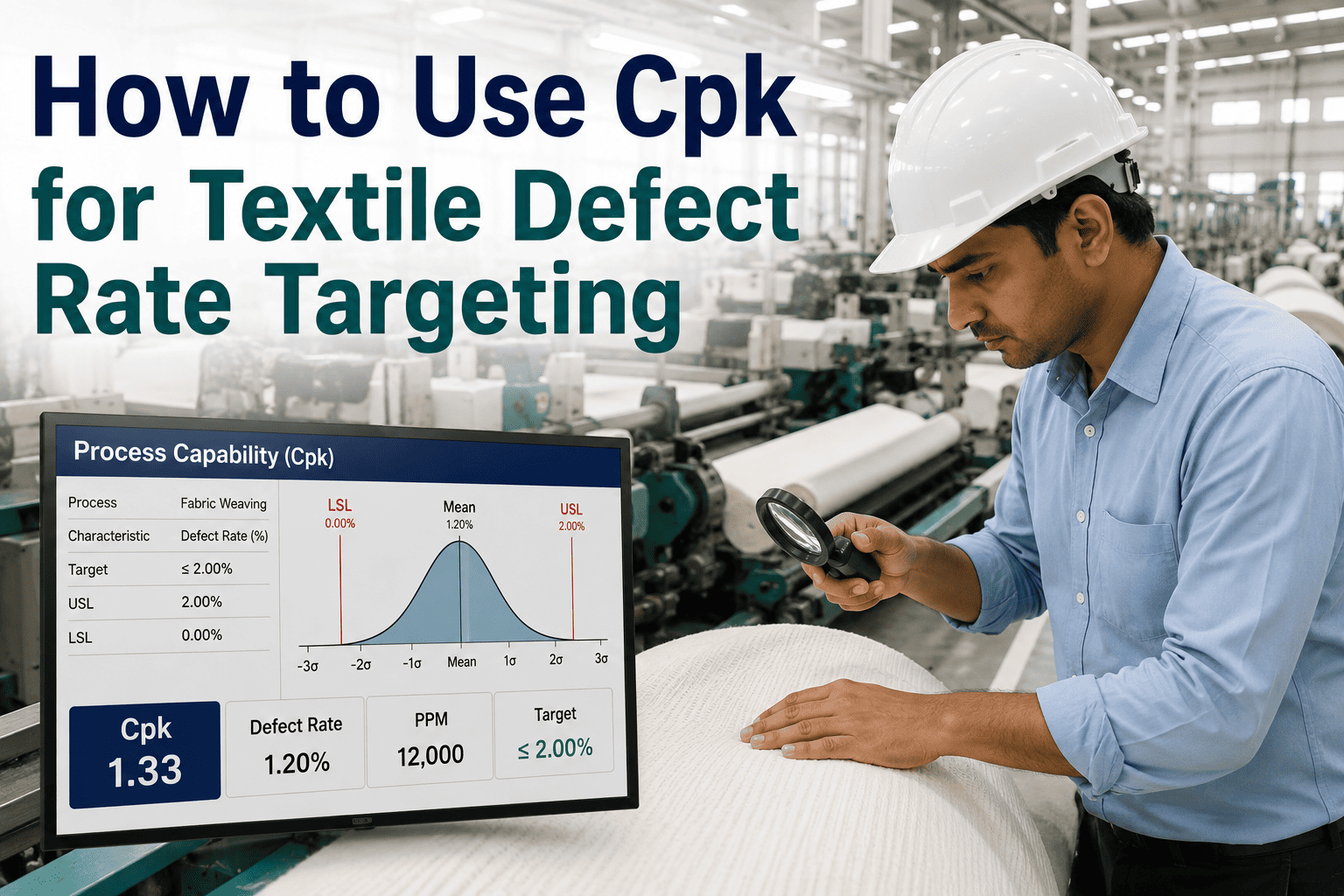 process-capability-cpk-textile-defect-rate-target