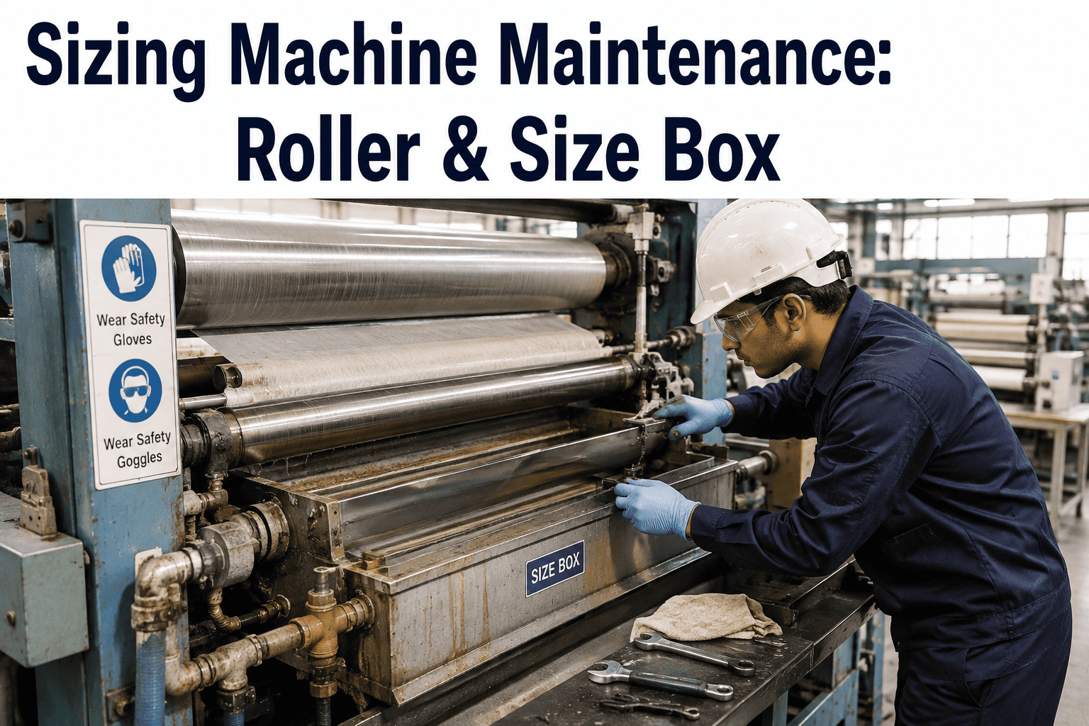 sizing-machine-maintenance-squeeze-roller-size-box