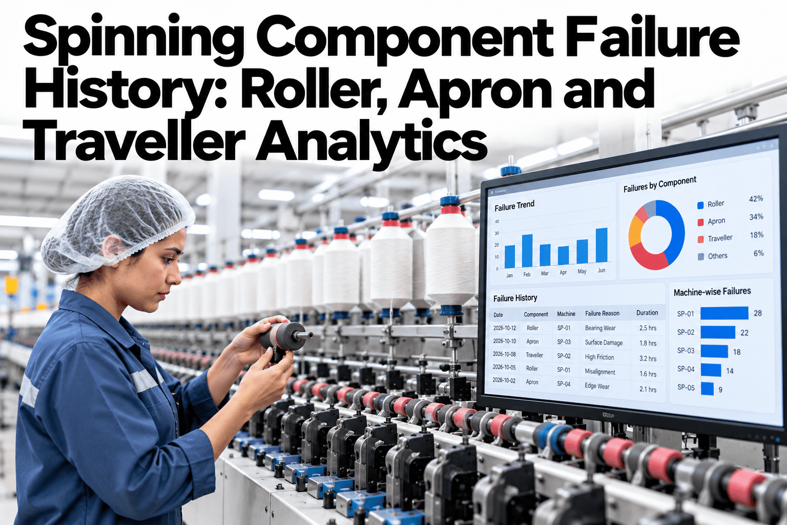 spinning-component-failure-history-roller-apron-traveller