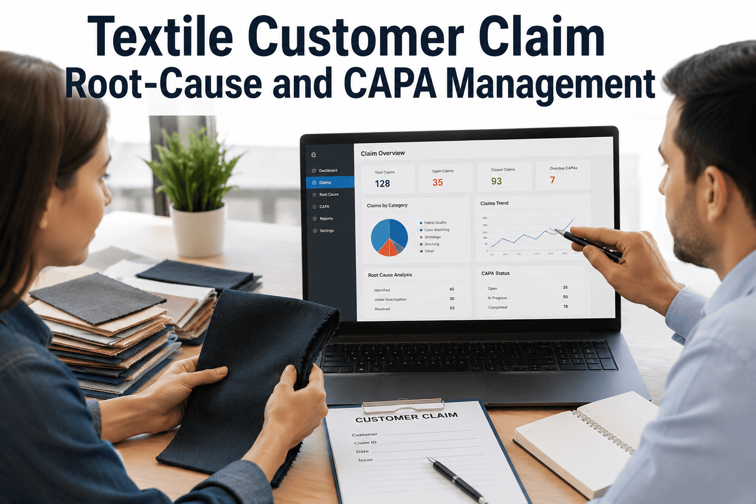textile-customer-claim-root-cause-capa-management