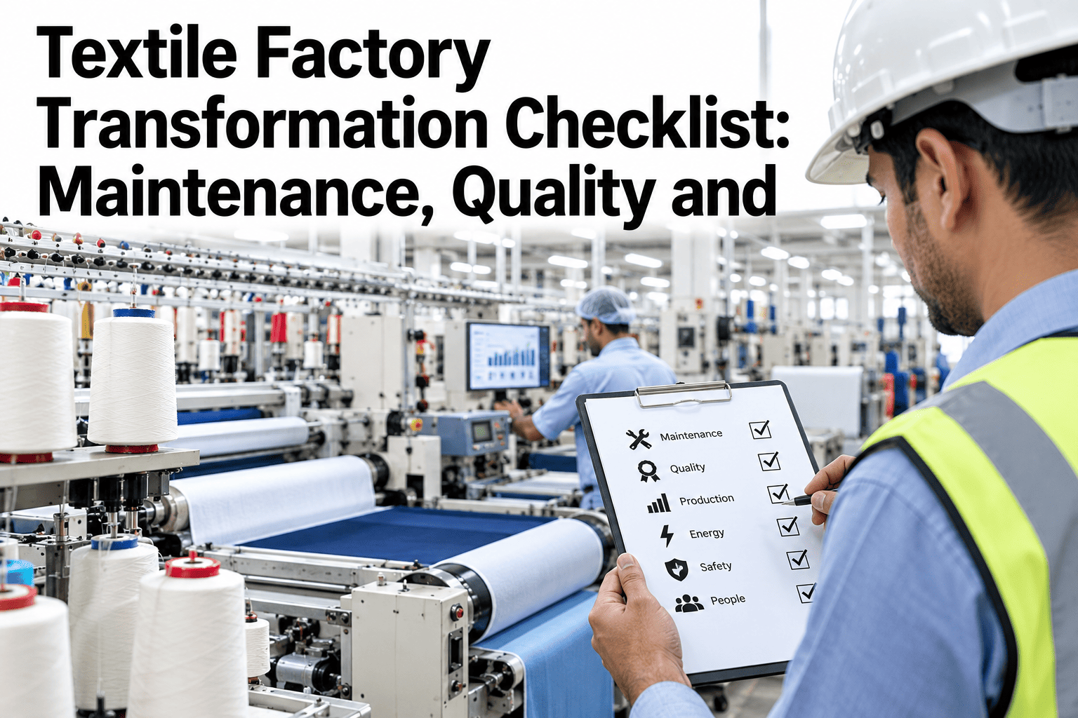 textile-factory-digital-transformation-checklist-maintenance-quality
