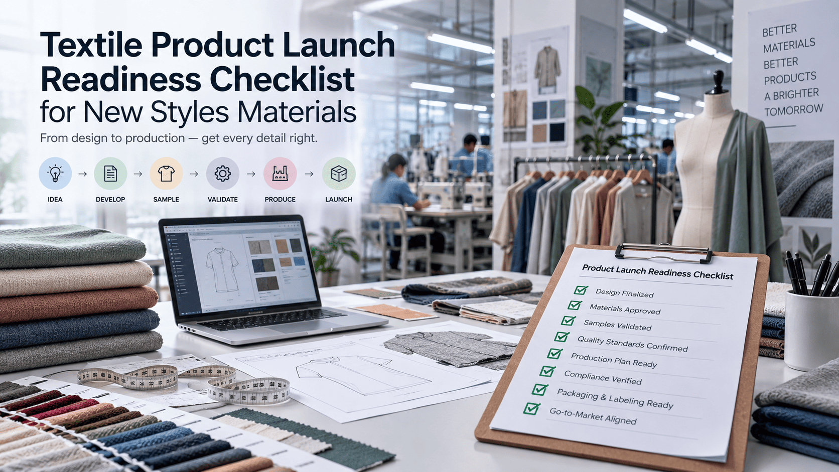 textile-product-launch-readiness-checklist