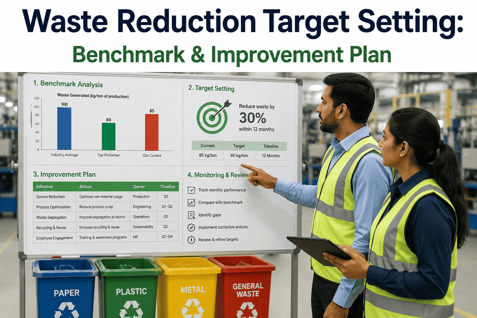 waste-reduction-target-setting-benchmark-improvement-plan