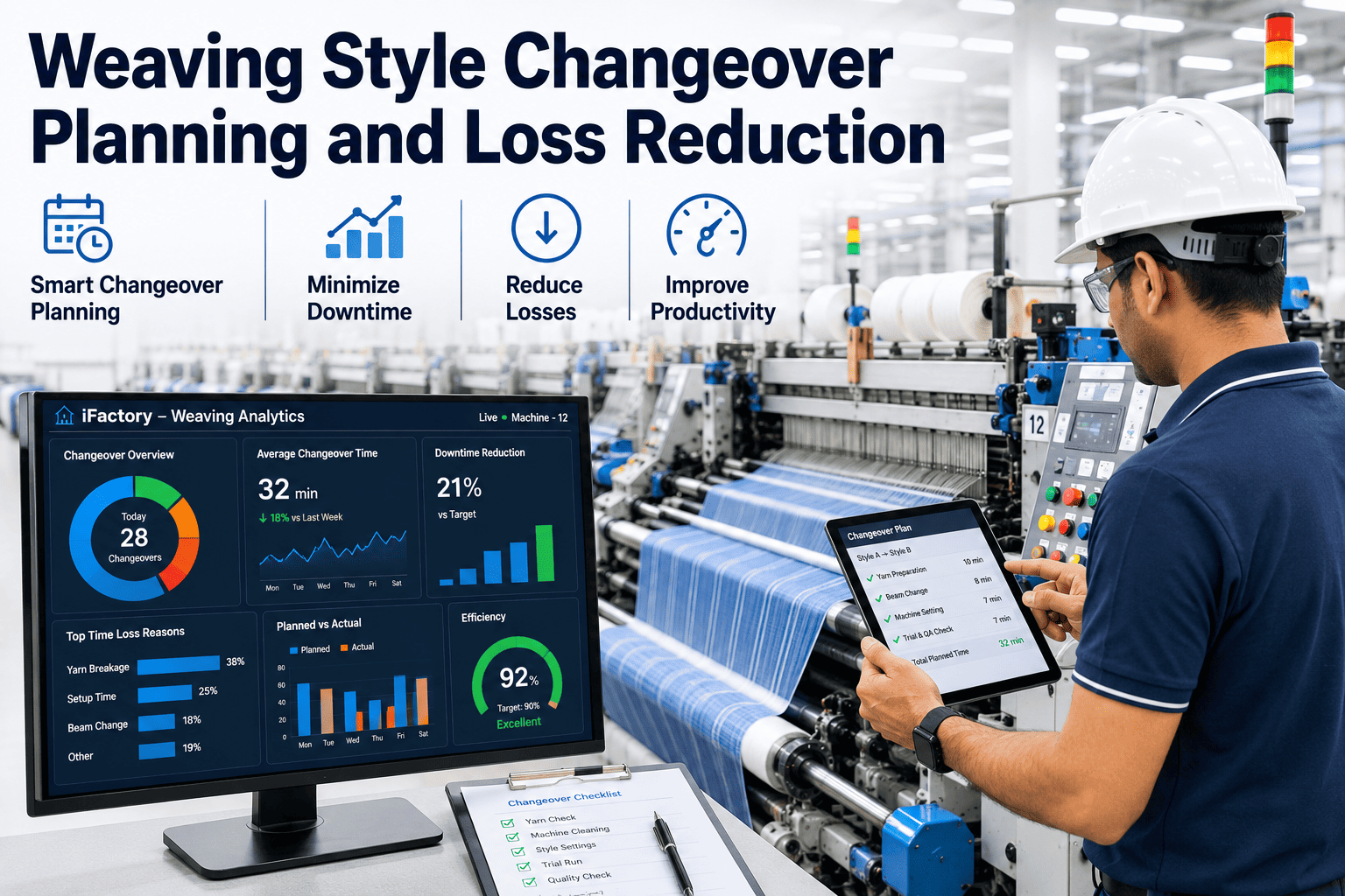 weaving-style-changeover-planning-loss-reduction