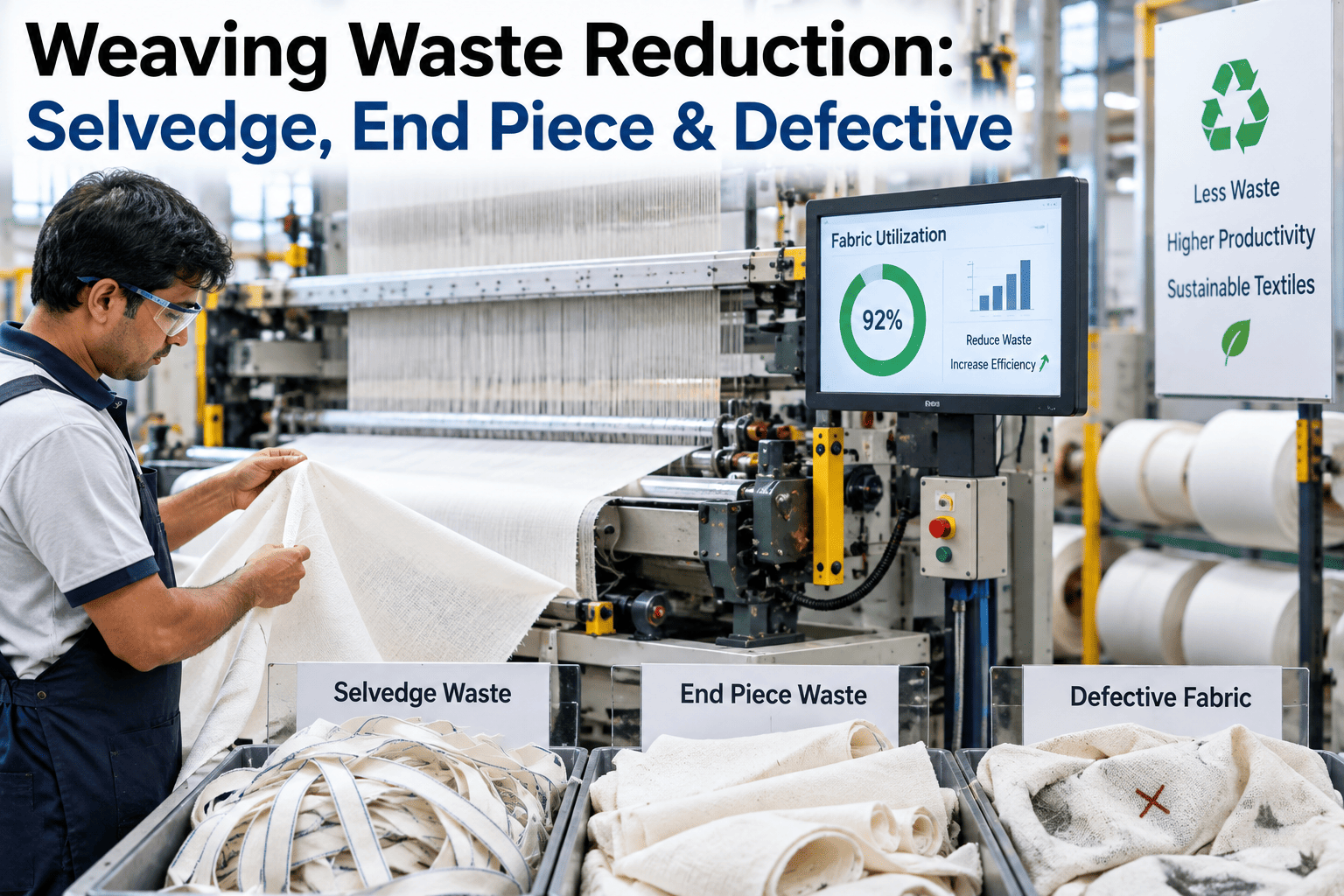 weaving-waste-reduction-selvedge-end-piece-defective