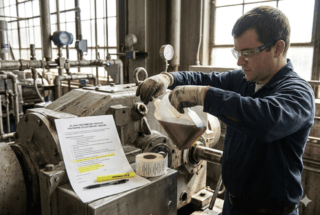 oil-analysis-sampling-checklist-proper-collection-labeling