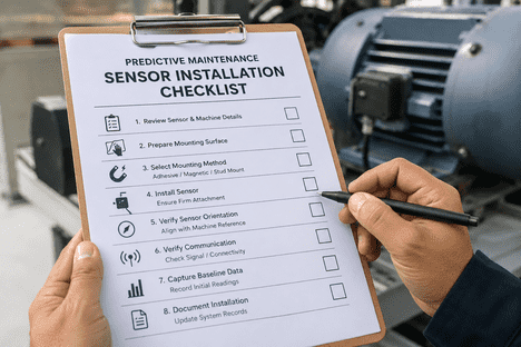 predictive-maintenance-sensor-installation-checklist