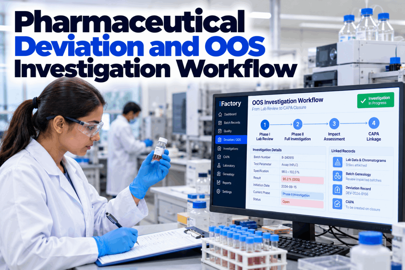pharmaceutical-deviation-oos-investigation-workflow