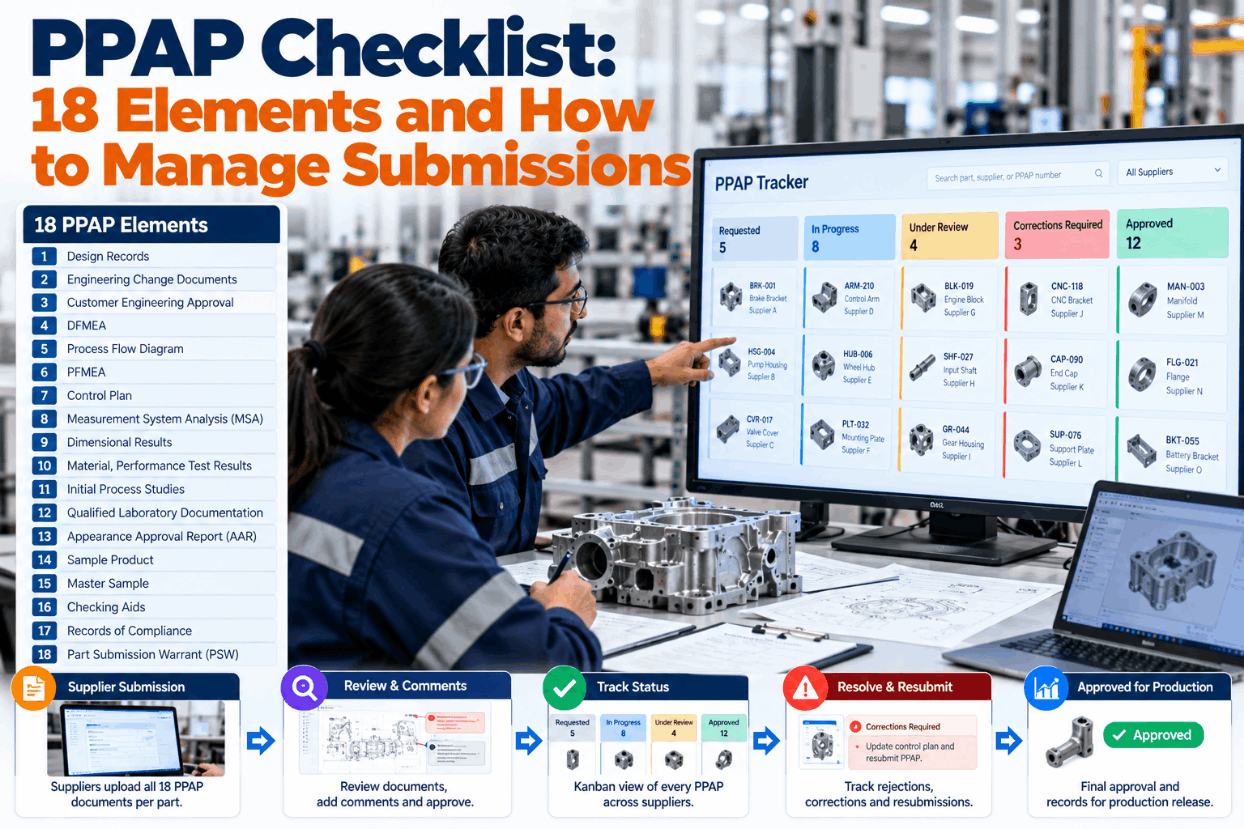 ppap-checklist-18-elements-manage-submissions