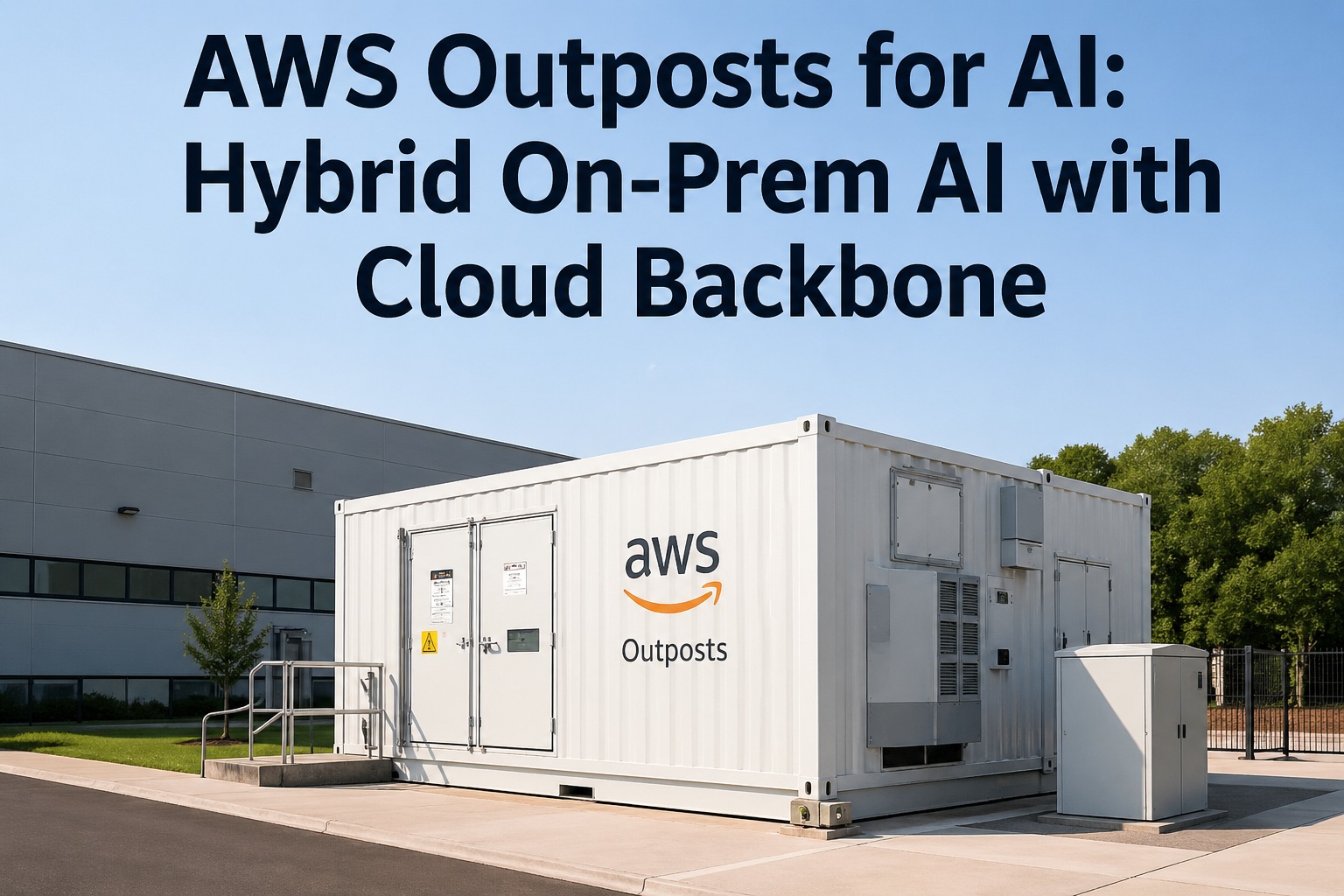 aws-outposts-on-prem-ai-hybrid